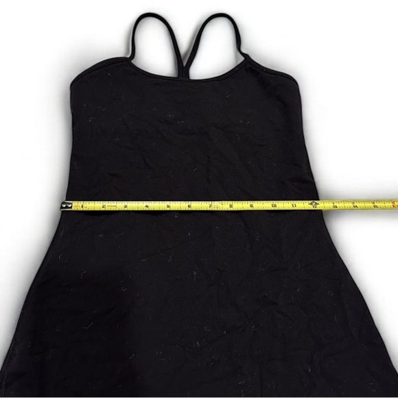 Lululemon Align Racerback Strappy Mini Tennis Dress Black 4 - Picture 7 of 11